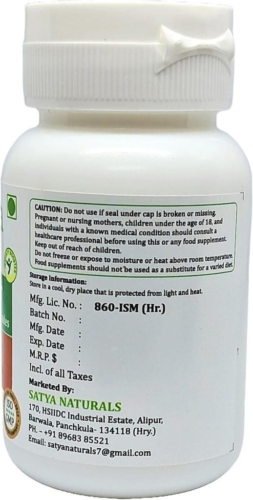 Kanchnar Forte Capsules 500 mg. 60 Veg. Capsule | Kanchnar (Bauhinia Variegata) Extract Capsules for Men and Women | Ayurvedic Herbal Supplement/Remedies | 10:1 Forte (1 Bottle of 60 Capsules) 4