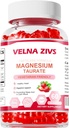 Magnesium Taurate Gummies 1800mg, Magnesium Taurate Supplement, High Absorption& chewable for Kid and Adults, Muscle and Heart Health Support, Vegan, Gluten Free, 60 Counts 2