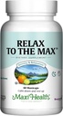 Maxi Health - Relax to The Max Stress Relief Formula (60 Count) Capsules with Vitamin C, Calcium, L-Theanine, L-Taurine & Amino Acids - All Natural Calming & Relaxation Supplements 2