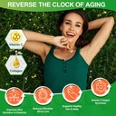 NATURE TARGET Multi-Collagen-Peptides-Powder - Hydrolyzed Collagen with Energy Blend + Multivitamin & Minerals, Supports Energy Skin Hair Nail & Joint, Non-GMO, 35 Servings 4