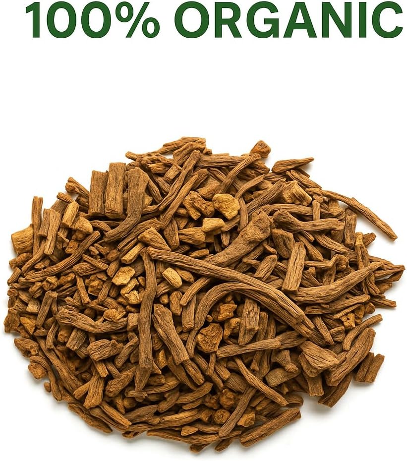 Organic Dried Valerian Root 2 oz – Valeriana Officinalis – Natural Herbal Supplement – Non-GMO, Vegan, Kosher, No Fillers, Caffeine-Free 4