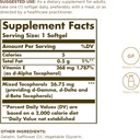 Solgar Vitamin E 268 mg (400 IU) - 50 Softgels - Naturally Sourced - Gluten Free, Dairy Free - 50 Servings 3