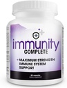 Immunity Complete - 20-in-1 Immune System Booster Formula with Cat's Claw, Quercetin, Vitamin C, and Olive Leaf Extract 60ct 2