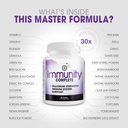 Immunity Complete - 20-in-1 Immune System Booster Formula with Cat's Claw, Quercetin, Vitamin C, and Olive Leaf Extract 60ct 5