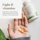 Young Living Super B Tablets, 60-Count Bottle | B Vitamins & Minerals | Supports Healthy Energy Levels | Keto-Friendly | Natural Folate Source | Contains Calcium, Magnesium, and Vitamin B6 5