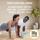 Sunwarrior Active Organic Protein Powder Plant-Based Vanilla Flavored 45 Servings & Creatine Monohydrate Powder 60 Servings 6