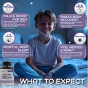 I Can Grow NightTime Kids Vitamins Multivitamin Sleep Aid | Magnesium for Kids with Magnesium Bisglycinate | Natural Calm & Recovery | magnesio complex | Vitaminas para Niños con Glicinato de Magnesio 5