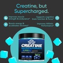 Sugar Free Creatine Monohydrate Gummies Complex 5000mg for Men & Women - 120 Gummies for Muscle Strength, Muscle Builder, Energy Boost, Pre-Workout Supplement, Vegan 3