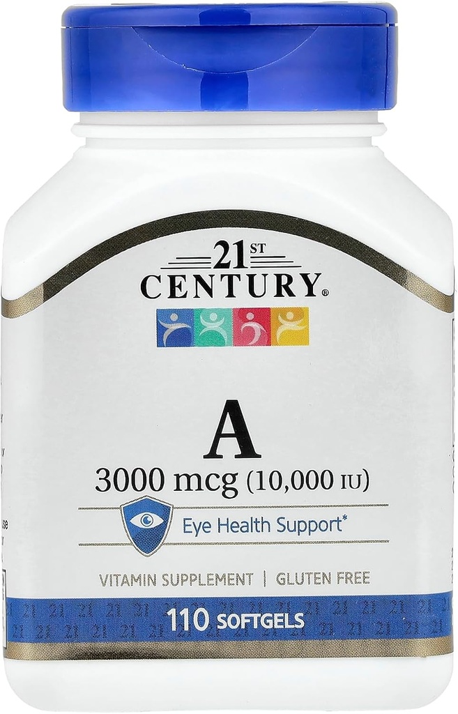 21st Century A 10, 000 I.U. Softgels, 110 Count 2