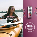 Optimum Nutrition Amino Energy Sparkling Hydration Drink, Electrolytes, Caffeine, Amino Acids, BCAAs, Sugar Free, Berry Burst, 12 Fl Oz, 12 Pack 5