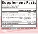 Iron Supplement for Women, 36 mg Elemental Iron, Non-GMO & Non-Constipating, Ferrous Bisglycinate, Plus B & C Vitamins, Blood-Building & Energy Support, 60 Vegan Caps 3