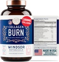 WINDSOR BOTANICALS Cortisol Blocker and Multi Collagen Burn - Beauty and Mood Support Bundle 3