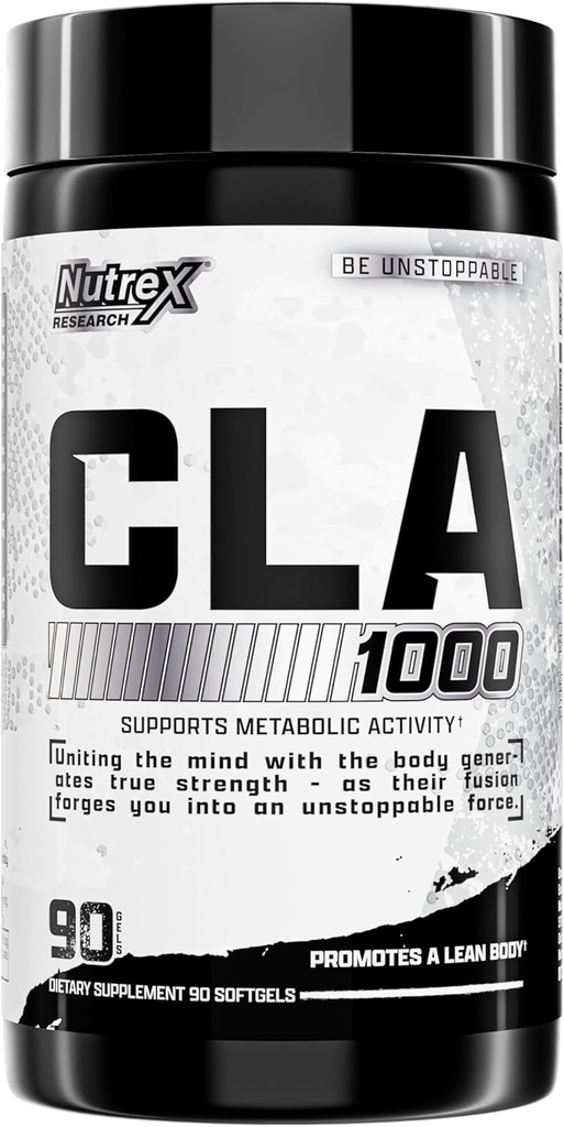 Nutrex Research CLA, 90 Soft Gels - 1000mg Conjugated Linoleic Acid - and Lipo-6 Cleanse & Detox for Weight Loss 3