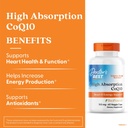 Doctor's Best High Absorption CoQ10 with BioPerine, Vegan, Gluten Free, Naturally Fermented, Heart Health & Energy Production, 100 mg 60 Veggie Caps 3