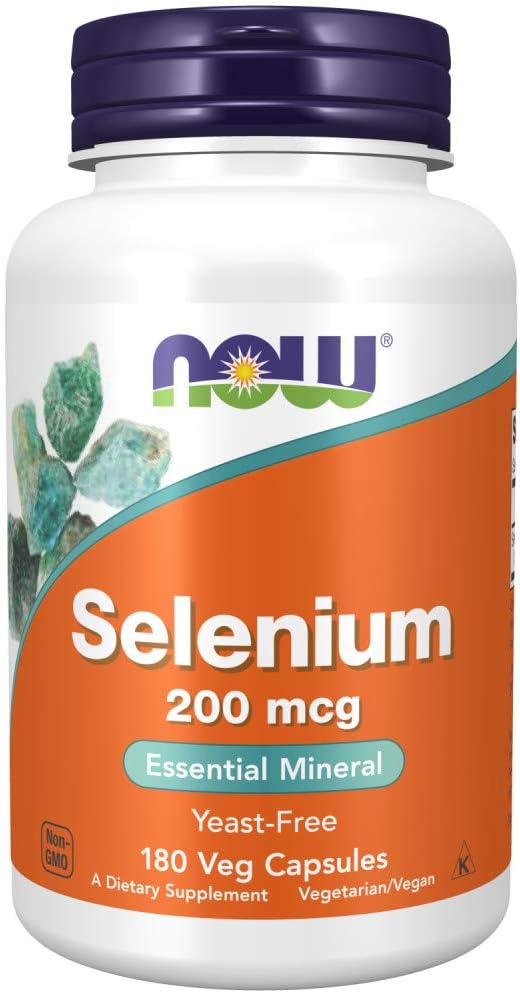 NOW Foods Selenium 200 mcg VCaps, 180 ct (180) 2