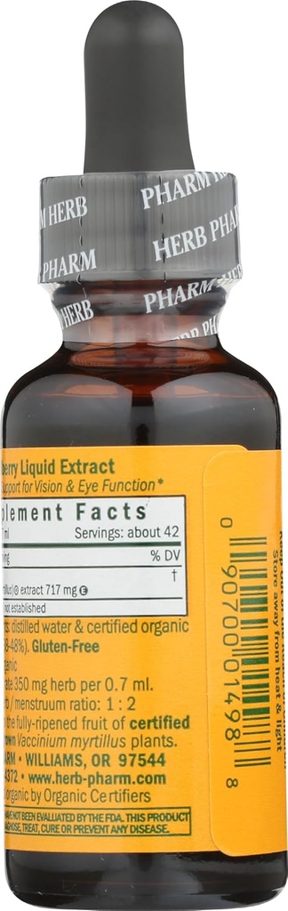 Herb Pharm Bilberry Liquid Extract for Eye and Vision Support - 1 Ounce 3