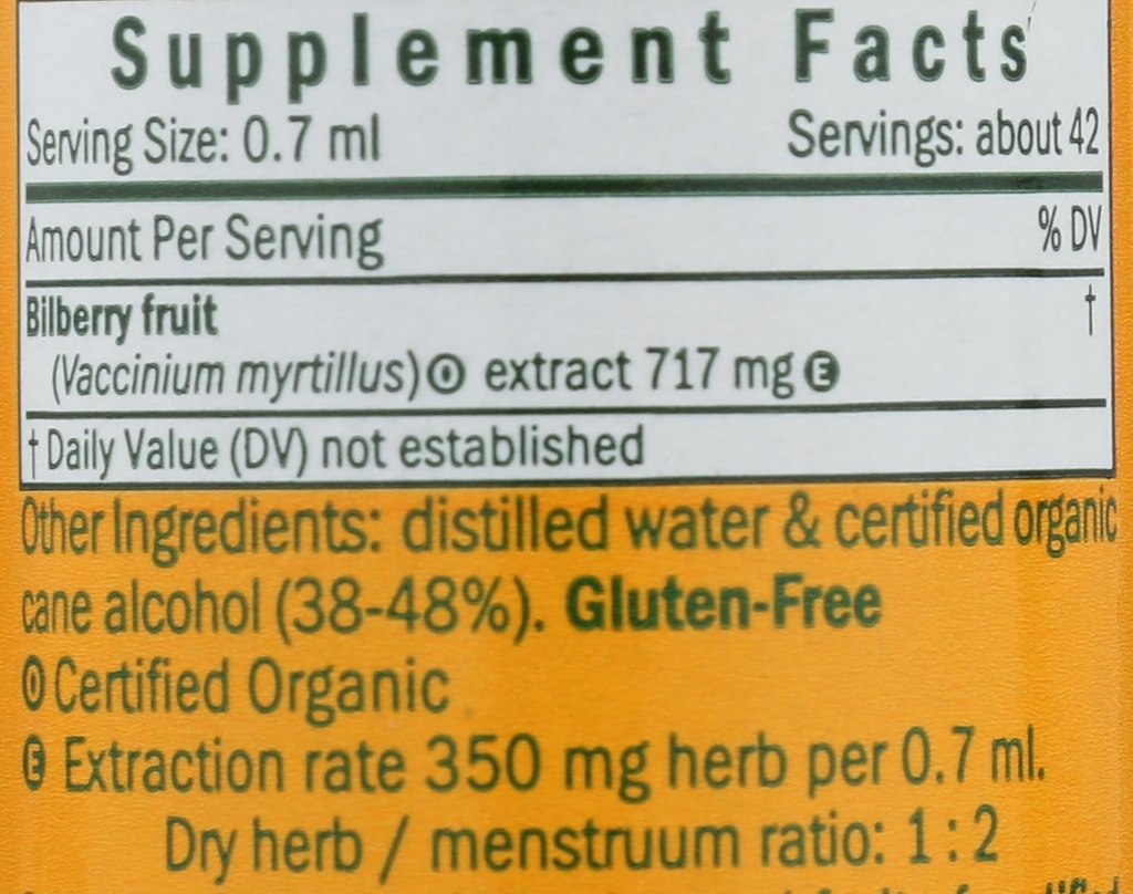 Herb Pharm Bilberry Liquid Extract for Eye and Vision Support - 1 Ounce 5