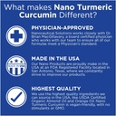NANO TURMERIC CURCUMIN | Highly Bioavailable Nano Particles | Rapid Absorption | Organic Vegan Non-GMO Curcuma Longa | Supports Joints, Digestive, Liver & Heart Health | Easy to use, 30 ml per bottle. 5