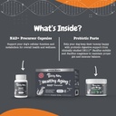 Zesty Paws NAD+ Precursor Supplement for Dogs - Niagen for Healthy Aging & Skeletal Muscle Support & Recovery - Brain, Heart, & Cellular Energy Support - Nicotinamide Riboside Chloride - 60 Capsules 4