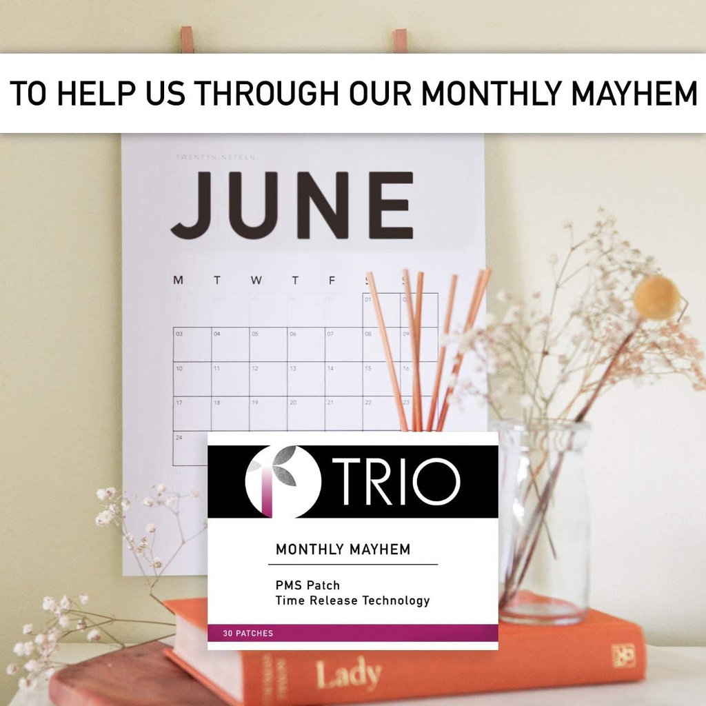 Trio Monthly Mayhem Patches - Cramp Defense Supplements 4