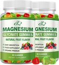 Magnesium Glycinate Gummies for Adults and Kids 600mg, High Absorption Potassium Magnesium Supplement for Sleep, Magnesium L-Threonate, 160 Count 2