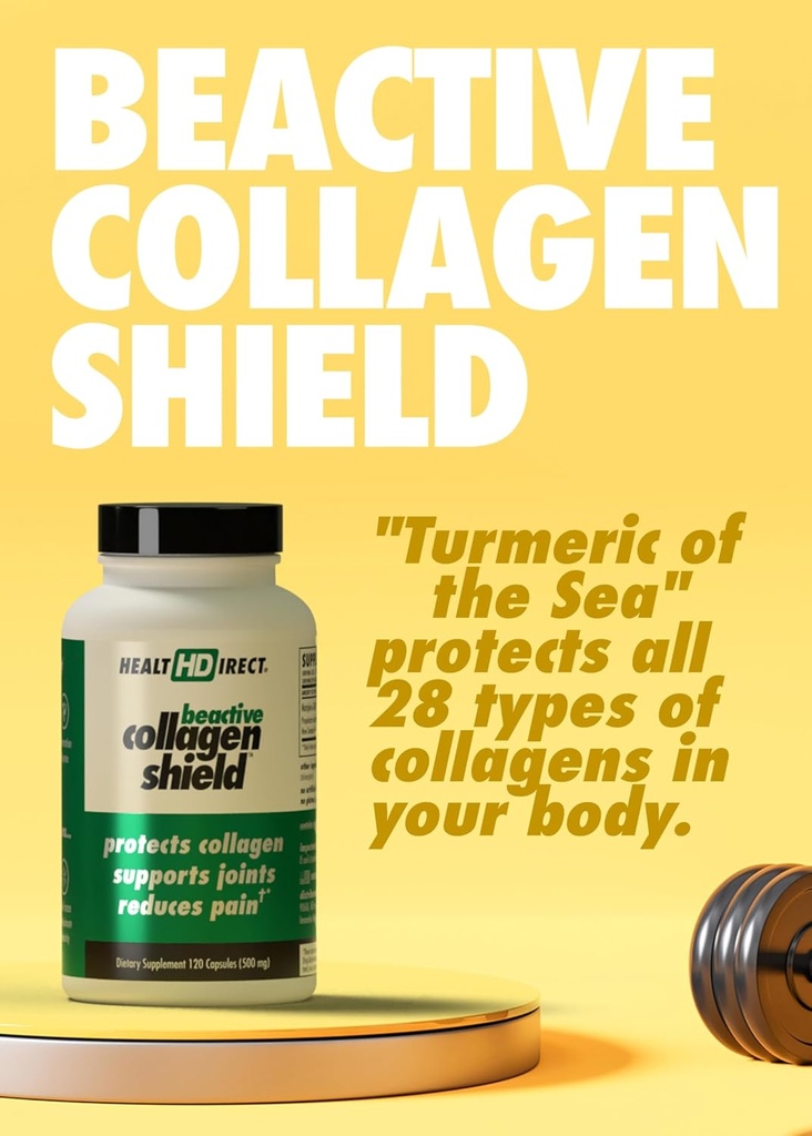 HEALTH DIRECT - BeActive Collagen Shield - 120 Capsules - Advanced Green-Lipped Mussel Supplement for Collagen Protection - Supports Collagen in Skin, Joints and Muscles 4