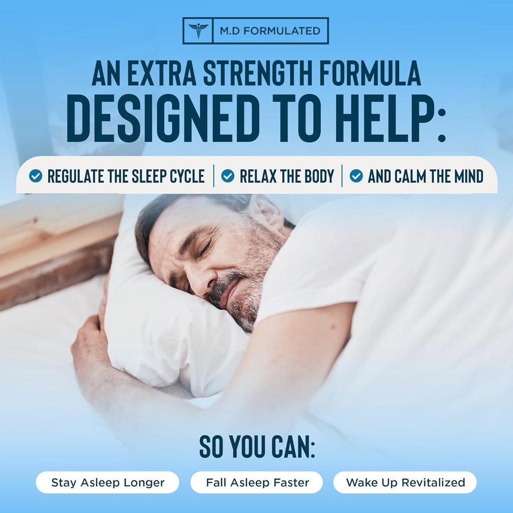 Relaxium Sleep Quick Gummy, Sleep Aid Support, 5 mg Melatonin, Vitamin D-3, Prebiotic & Probiotic Blend, Gluten & Drug Free, Lemon Flavor, 60 Gummies 4