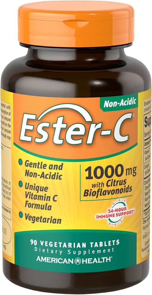 American Health Ester-C with Citrus Bioflavonoids, 1000 mg, 90 Tablets 2
