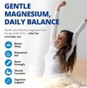 CanPrev Magnesium BisGlycinate 200mg Gentle 60 Veg Caps, 60-Day Supply, Chelated Magnesium Supplement for Bone & Muscle Support, Easy to Digest, Promote Relaxation & Comfort, Vegan, Non-GMO, No Sugar 3