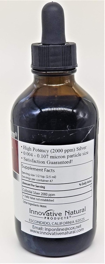 Colloidal Silver 2000 PPM (2 oz) by Innovative Natural Products 5