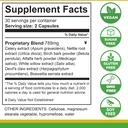 Lifetones Uric Acid Support - Herbal Joint Cleanse for Men and Women - Natural Remedy, Flexibility Boost - Non-GMO, Gluten-Free - 60 Vegan Vitamins 5