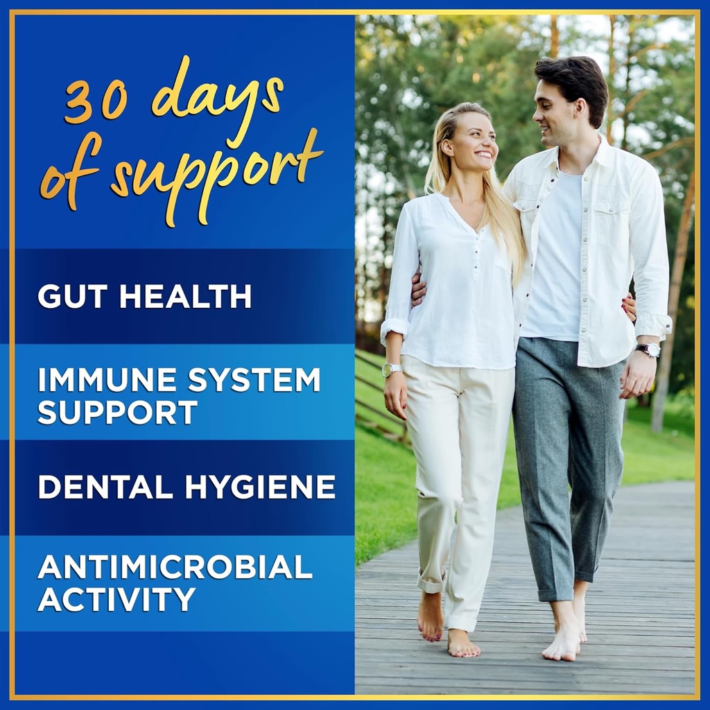 Lactobacillus Salivarius Probiotic - 24bn CFU L Salivarius Dental Probiotics for Teeth and Gums - Bad Breath Treatment for Adults, Immune Support, Digestive Health - 60 Oral Probiotic Capsules 3