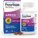 PreserVision AREDS Eye Vitamins, Multivitamin with Copper, Vitamin A, C & E, Zinc Supplements, 90 Softgels 2