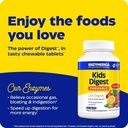 Enzymedica Kids Digest, Chewable Digestive Enzymes, Natural Fruit Punch Flavor, 60 Servings 4