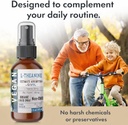 200mg L-Theanine & 150mg Vitamin C Liquid Spray for Kids & Adults - Real Peach Extract Flavor - Non-GMO, Gluten Free, Sugar Free, Alcohol Free, All Natural - 2 Fl Oz 60 Days Supply 3