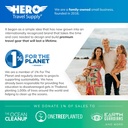 HERO Neck Wallet, RFID Blocking Passport Holder, Easy to Conceal Travel Pouch 6