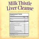 Nature's Secret Milk Thistle Liver Cleanse - 60 Tablets - Supports Healthy Liver Function & Detoxification - 18 Botanical Blend Turmeric, Dandelion, Beet, & Artichoke - Natural Powerful Antioxidant 3