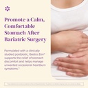 BariMelts Gastro Zen® with Gastro-AD® for GLP-1 Users and Bariatric Patients - Postbiotics for Heartburn Relief & Gut Health - 60 Smooth-Coated Caplets (1-Month Supply) 6