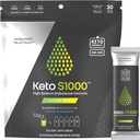 Keto S1000 Electrolyte Powder Packets | Keto and Paleo Friendly | No Sugar, Calories, Maltodextrin | Clean | 30 Citrus Salt Hydration Stick Packs 2