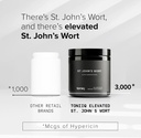 1,000mg Ultra High Strength St. John's Wort Capsules (Non-GMO) - 7X Concentrated Extract - 0.3% Hypericin - Highly Purified and Bioavailable - 120 Capsules 5