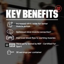 BARE PERFORMANCE NUTRITION BPN Endo Pump Pre-Workout Muscle Pump Enhancer, Increased Blood Flow/Oxygen Transport to Muscles, Prickly Pear 4