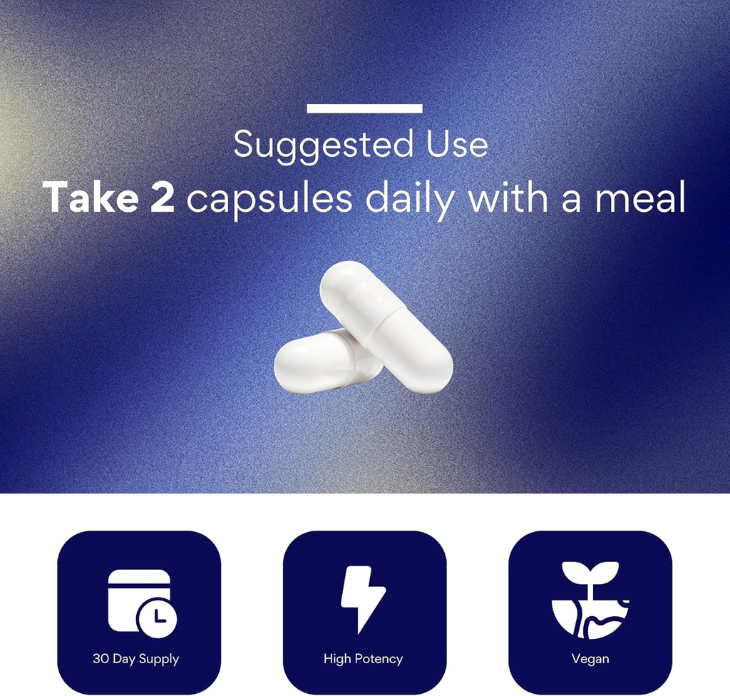 Research Verified Anemia Support - Replenish Iron, Regulate Hemoglobin, Improve Energy - Iron, Vitamin C, Vitamin A, B12, Folate, BioPerine - 60 Capsules - Vegan 6