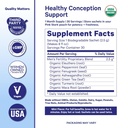 Blue Stork Men's Fertility Tea: Organic Fertility Supplements for Men, Green Tea, Maca Root, and Ginkgo Biloba for Male Reproductive Health, Mint, 15 Sachets 3