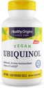 Healthy Origins Vegan Ubiquinol (Active Form of CoQ10), 100 mg - Kaneka Ubiquinol Supplements for Heart Health & Antioxidant Support - Gluten-Free & Non-GMO Supplement - 150 Veggie Gels 2