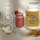 Zen Principle Organic Brown Rice Protein 6 LB. USDA Certified Organic. Unflavored. Non-GMO. Vegan. 6