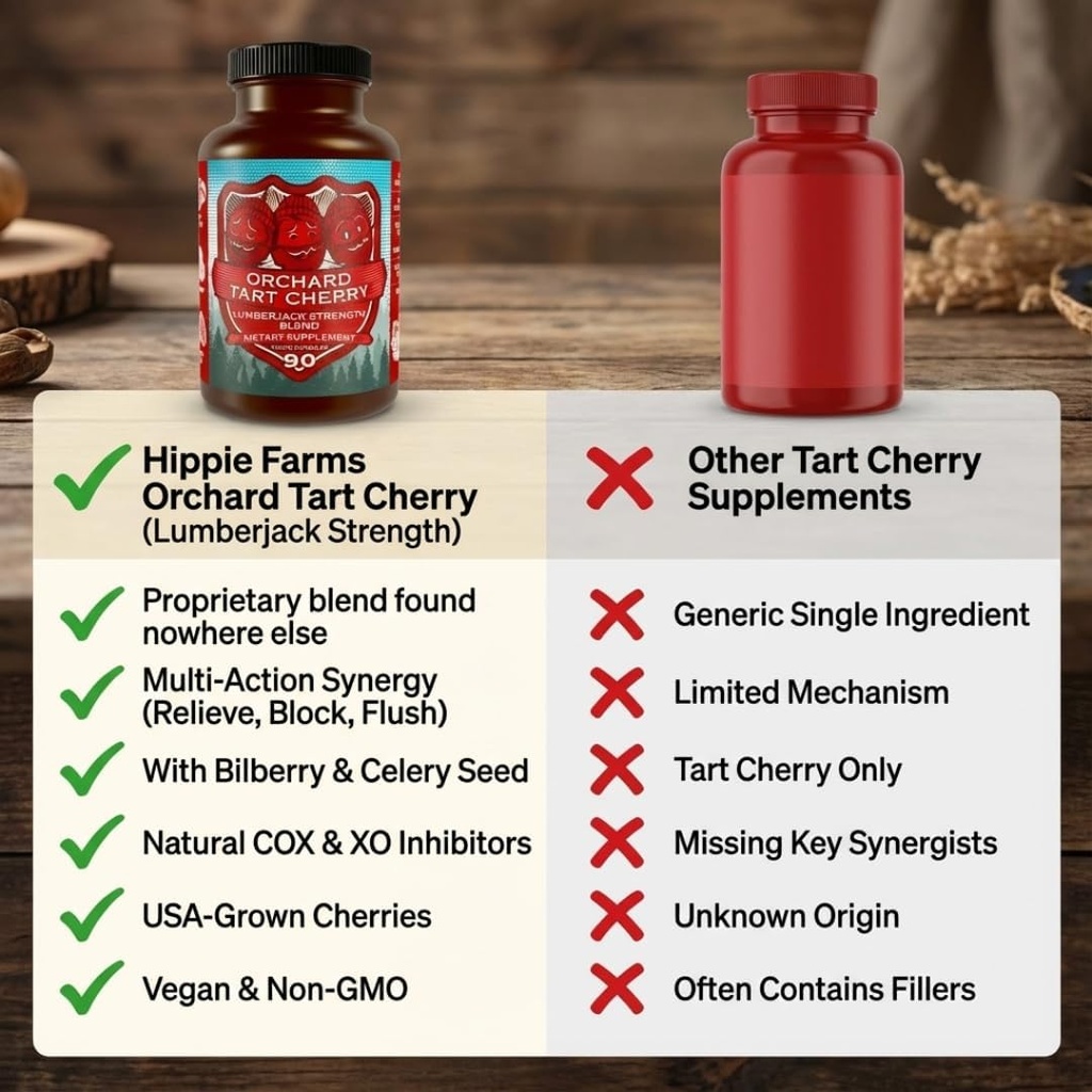 Orchard Tart Cherry - Grown in USA - Lumberjack Strength Blend 5