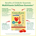 CHILDLIFE ESSENTIALS Kids Multivitamin SoftChew Gummies - Kids Vitamins, Multivitamin for Kids, Multivitamin Gummies, Toddler Vitamins, Kids Chewable Vitamin, Sugar Free - Natural Orange, 27 Tablets 6