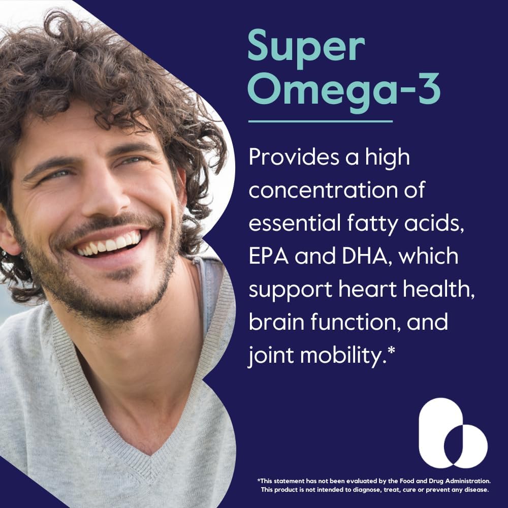 Super Omega-3 1000mg (120 Softgels) 5