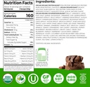 Orgain Organic Vegan Protein + 50 Superfoods Powder, Creamy Chocolate Fudge - 21g Plant Based Protein, 9g Prebiotic Fiber, No Lactose, Gluten Free, No Added Sugar, 2.02 lb (Packaging May Vary) 3