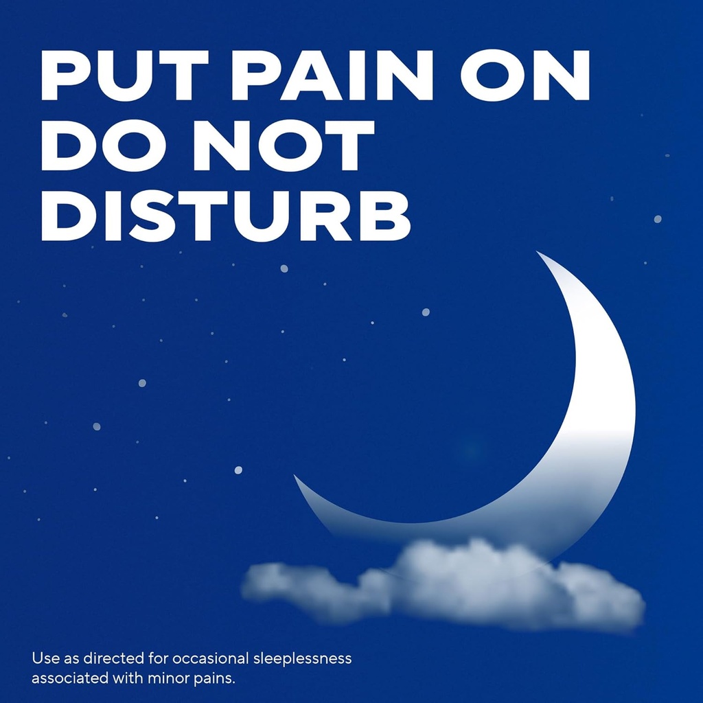 Aleve PM Sleep Aid Plus Pain Reliever Caplets, Naproxen Sodium & Diphenhydramine HCl, Nighttime, 120 Count 5